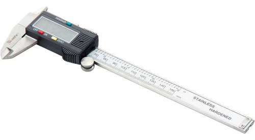 Paquímetro Digital 150mm Aço Mtx Aço Inox Estojo E Bateria 