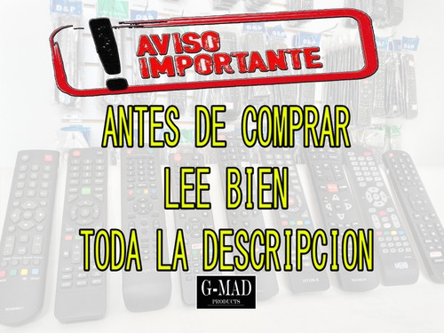 Imagen 2 de 5 de Control Remoto Smart Tv Kalley Kal 82520