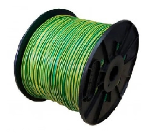 Cable Unipolar Fonseca 4mm Verde Amarillo X 25 M Iram 247-3