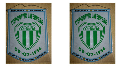 Banderin Mediano 27cm Deportivo Laferrere