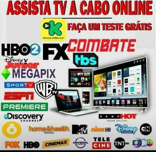 Imagem 1 de 2 de Tv A Cabo Pela Internet
