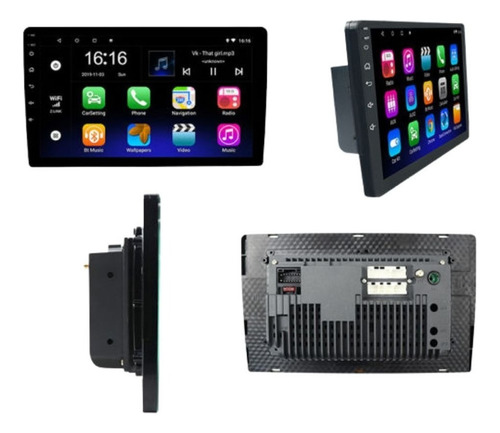 Radio Auto Android Carplay 4gb 64gb + Bisel Hyundai Accent