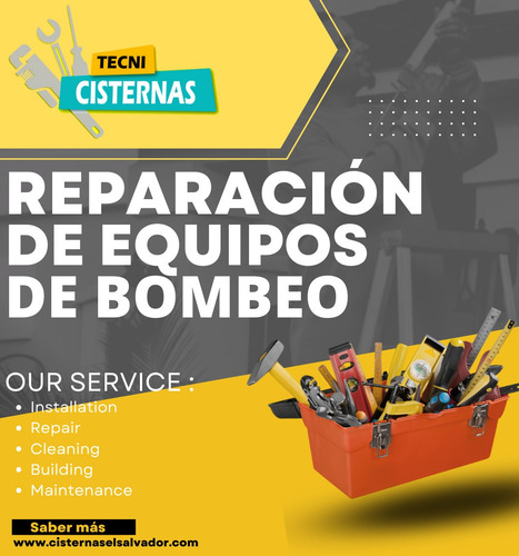 Imagen 1 de 4 de Reparacion De Cisternas Bombas