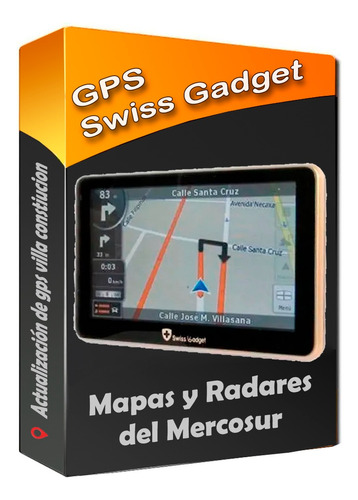 Actualizacion Gps Swiss Gadget Igo Mapas Mercosur