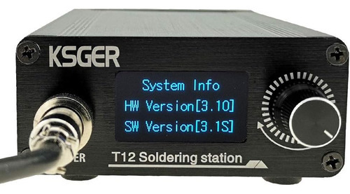Ksger Estación De Soldadura T12 Diy Stm32 V3.1s Oled Control