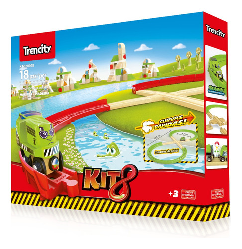 Trencity Kit Avanzado Rojo - Tienda Oficial -