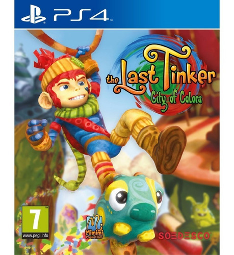 Jogo The Last Tinker City Of Colors Ps4 Midia Fisica 