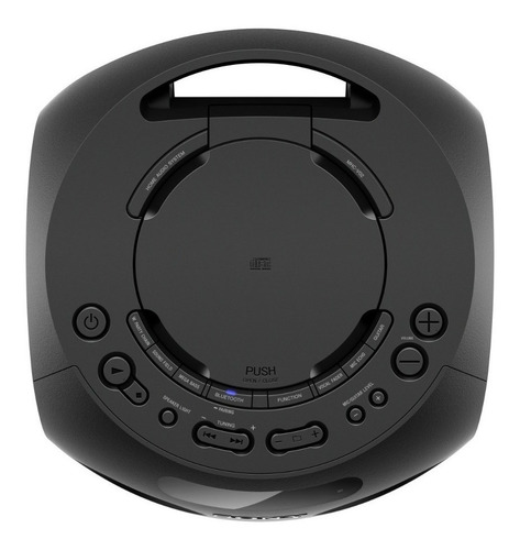 Imagen 3 de 3 de Minicomponente Sony Mhc-v02 Negro Con Bluetooth - 120v/240v
