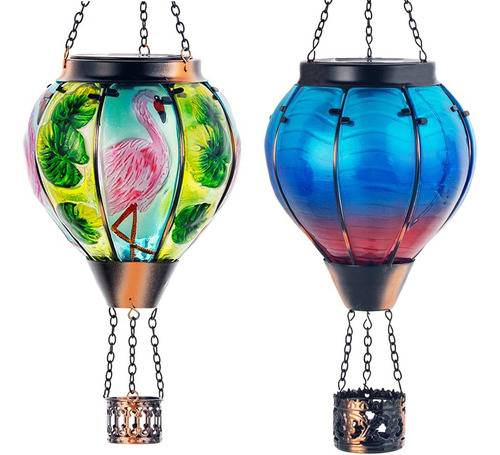 Globos De Aire Caliente Con Farol Solar Impermeable Para Jar