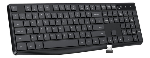Lovaky Mk98 Wireless Keyboard, Light Computadora Keyboard