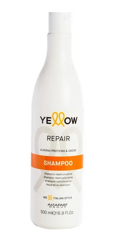 Alfaparf Yellow Repair Shampoo Proteína Almendra 500ml Local