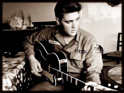 Poster Elvis Presley 30x40cm Rock -- Plastificado
