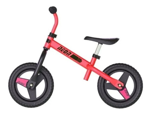 Bicicleta De Balance Equilibrio 10 Pulgadas Neon Para Niños