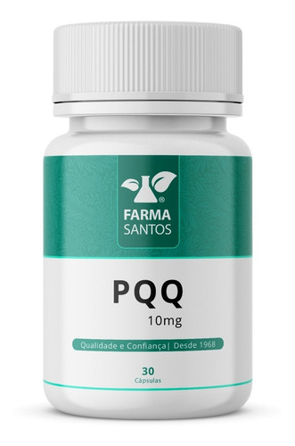 Neuroproteção Pqq Pirroloquinolina Quinona 10mg 30 Caps. Sabor Sem sabor