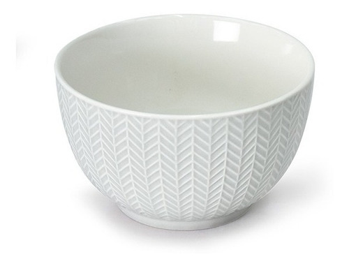 Bowl De Cerámica Blanco Biasi