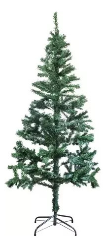 Arbol Navideño Base Estable 500 Ramas 180 Cm Papa Noel Verde