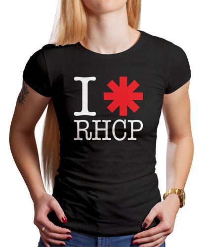 Polo Dama I Love Rhcp (d0755 Boleto.store)