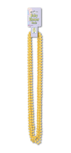 Bebé Ducha Beads (lavanda) (6/tarjeta), Unitalla, Amarillo