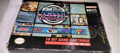 Data East Classic Collection Cartucho Nintendo Super Nes