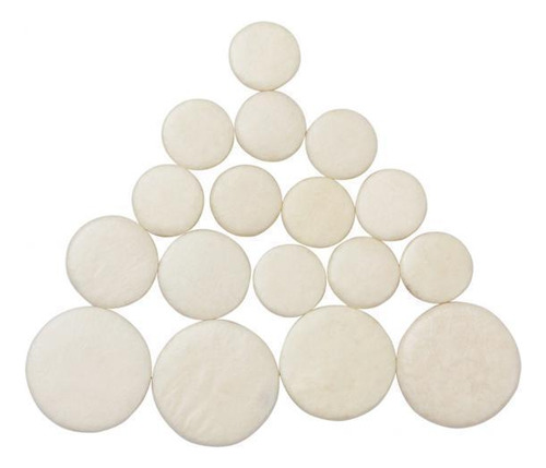 3xclarinet Pads Bb Key 17pcs Marfim