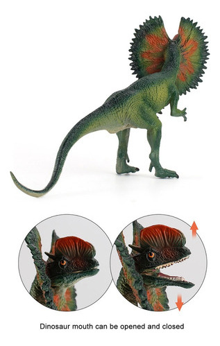 Un Modelo De Dinosaurio Realista: Dinosaurios Dilofosaurios