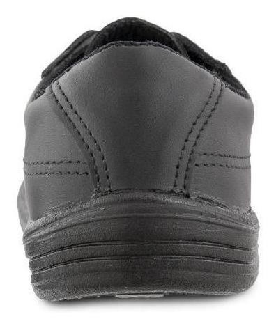 Imagen 4 de 8 de Zapatos Colegial Circuit Negro Para Niños Croydon