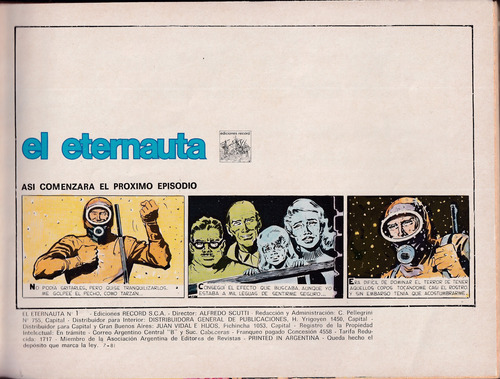 El Eternauta - Versión Original - Héctor G. Oesterheld (Usado)
