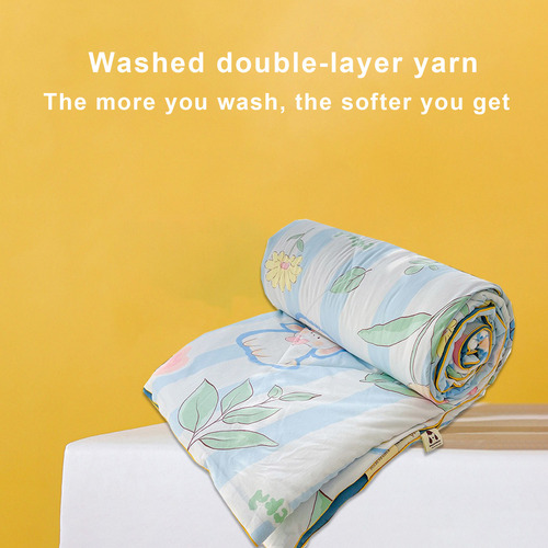 Colcha De Lana Lavable De Doble Capa Summer Cool Aconditione