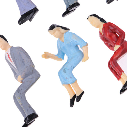 1:25 Building Layout Model People Ho Pintada Pasajeros