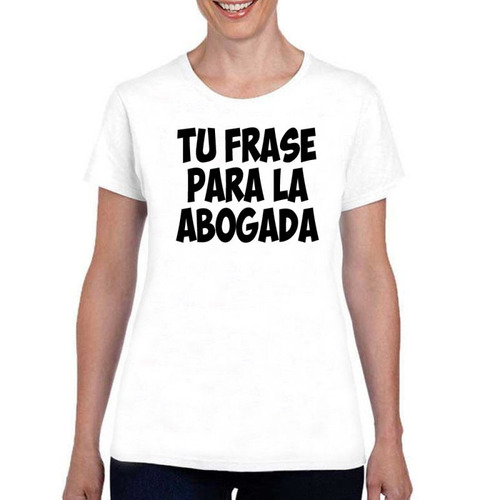 Remera De Mujer Recibida Abogada Facultad Personalizada M7