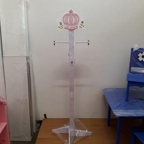 Imagen 6 de 7 de Percheros De Pie, Perchero Disfraz Ropa Mochila Infantil Juv