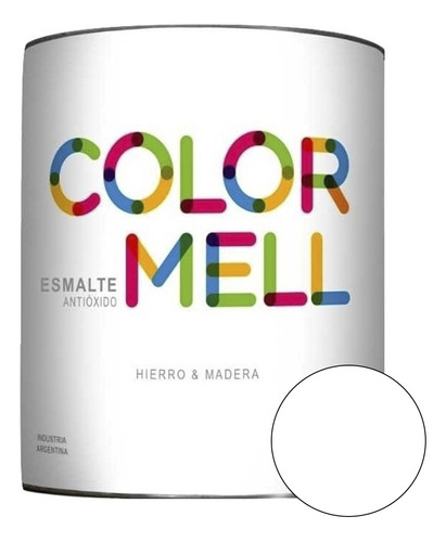 Esmalte Sintetico Venier Colormel Blanco Sat/bte/mate X1l Mm