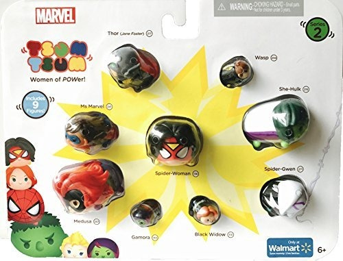 Marvel Women Of Power Exclusivo Tsum Tsum Series 2 Girl Spid