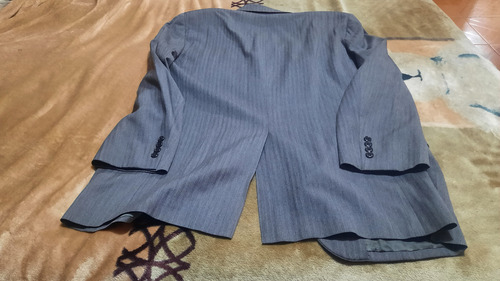 Saco Jos A Bank 44l Lana Poco Uso, Brooks Brothers Gris Oscuro 44l (Usado)