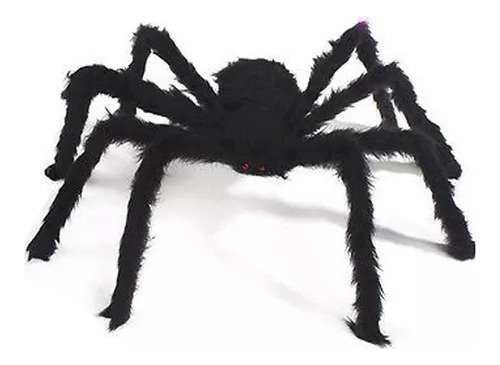 Araña Gigante De Peluche Para Halloween, 150 Cm, Decoración