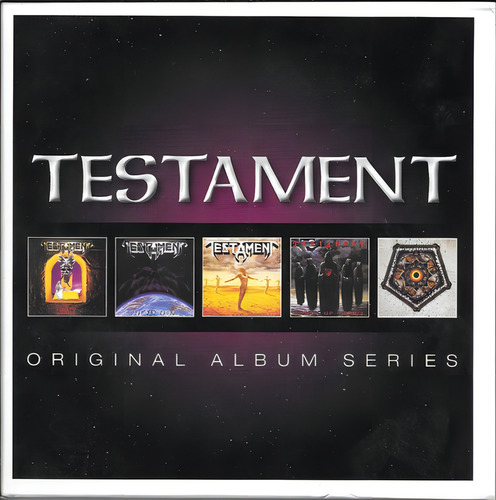 Testament - Original Album Series - 5 Cds Nuevo Importado