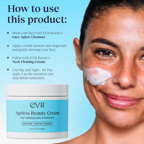 Crema Facial Antienvejecimiento Evr Beauty Con Retinol 170