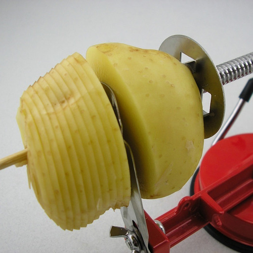 Cortadora En Espiral De Papa Verduras Frutas De Metal