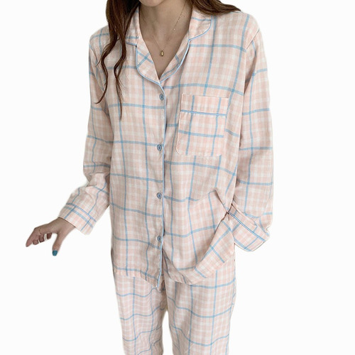Pijama De Manga Larga Y Pantalón Largo Bonito Conjunto