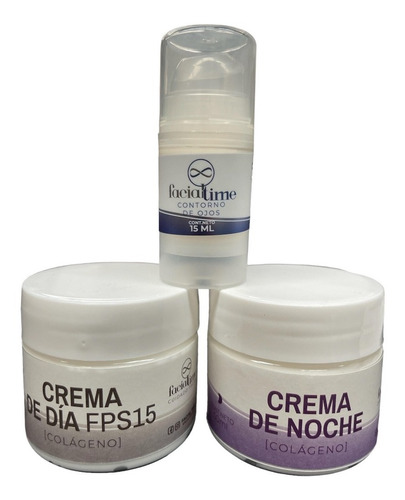 Kit Cuidado Facial Colágeno + Ácido Hialurónico 