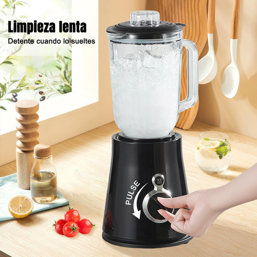Licuadora Profesional 900w 6 Cuchillas Jarra 1.5l Smoothies