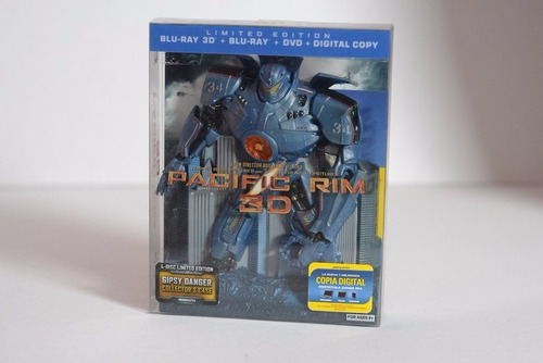Pacif Rim 3d Blu Ray Dvd Copia Digital