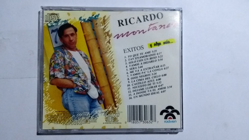 Ricardo Montaner Exitos Y Algo Mas Cd 1994 (Usado)