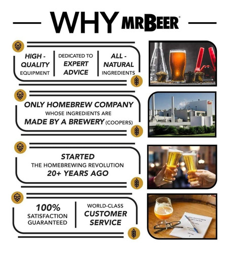 Mr. Beer - Kit Para Hacer Cerveza