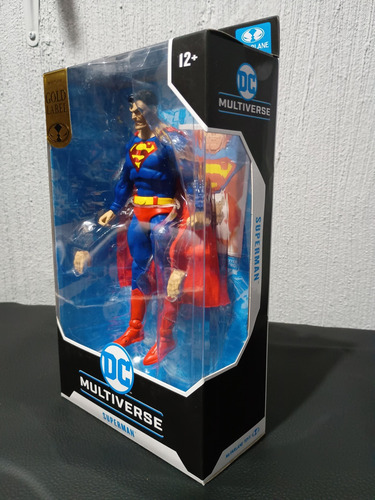 Mcfarlane Dc Superman Action Comics Gold Batman Forever.. (Usado)