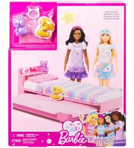 Jogo Cama Menina Barbie 100% Algodão 3 Peças 150 Fios Mattel