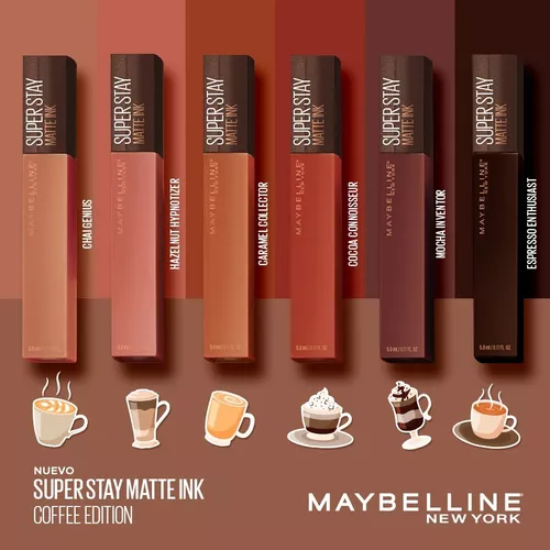 Labial Maybelline Super Stay Matte Ink Coffee