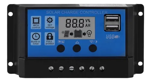 comprar Controlador De Panel Solar 100a Controlador De Recarga Solar