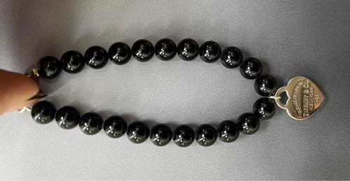 Imagen 2 de 4 de Pulsera Plata 925 - Onix Tiffany & Co
