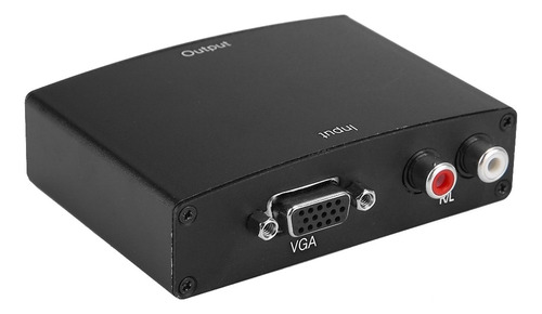 Vga A Hdmi Convertidor Adaptador Hd De Vídeo Analógico Salid